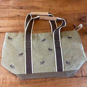 LL Bean Small Canvas Tote Bag
